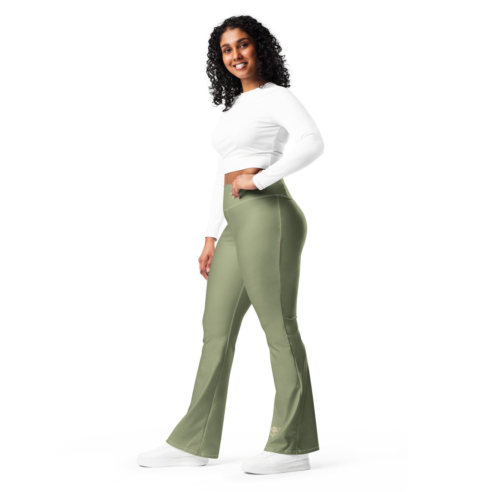 MAOB Leggins mit Schlag | Erde - Time Of Vibes