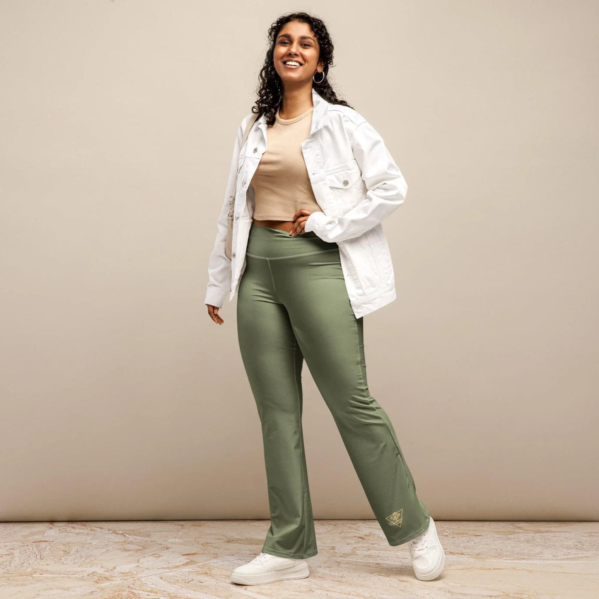 MAOB Leggins mit Schlag | Erde - Time Of Vibes