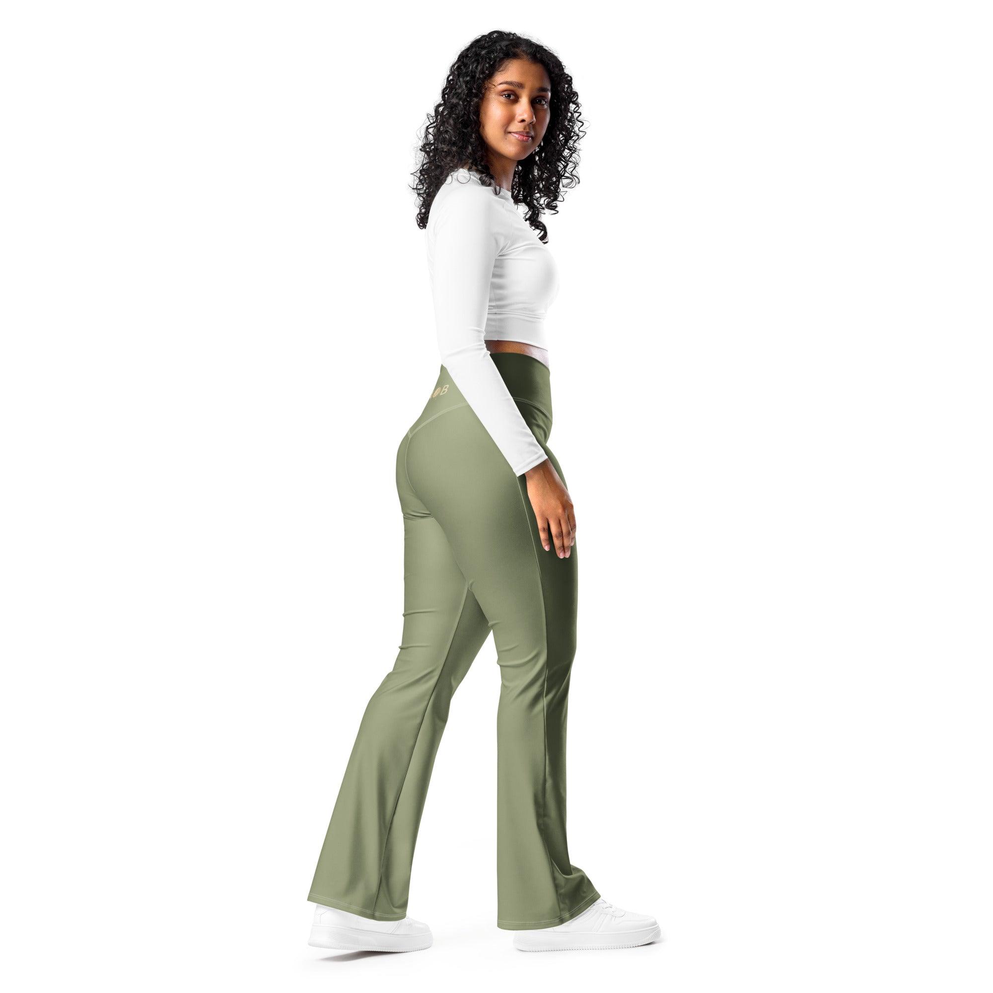 MAOB Leggins mit Schlag | Erde - Time Of Vibes