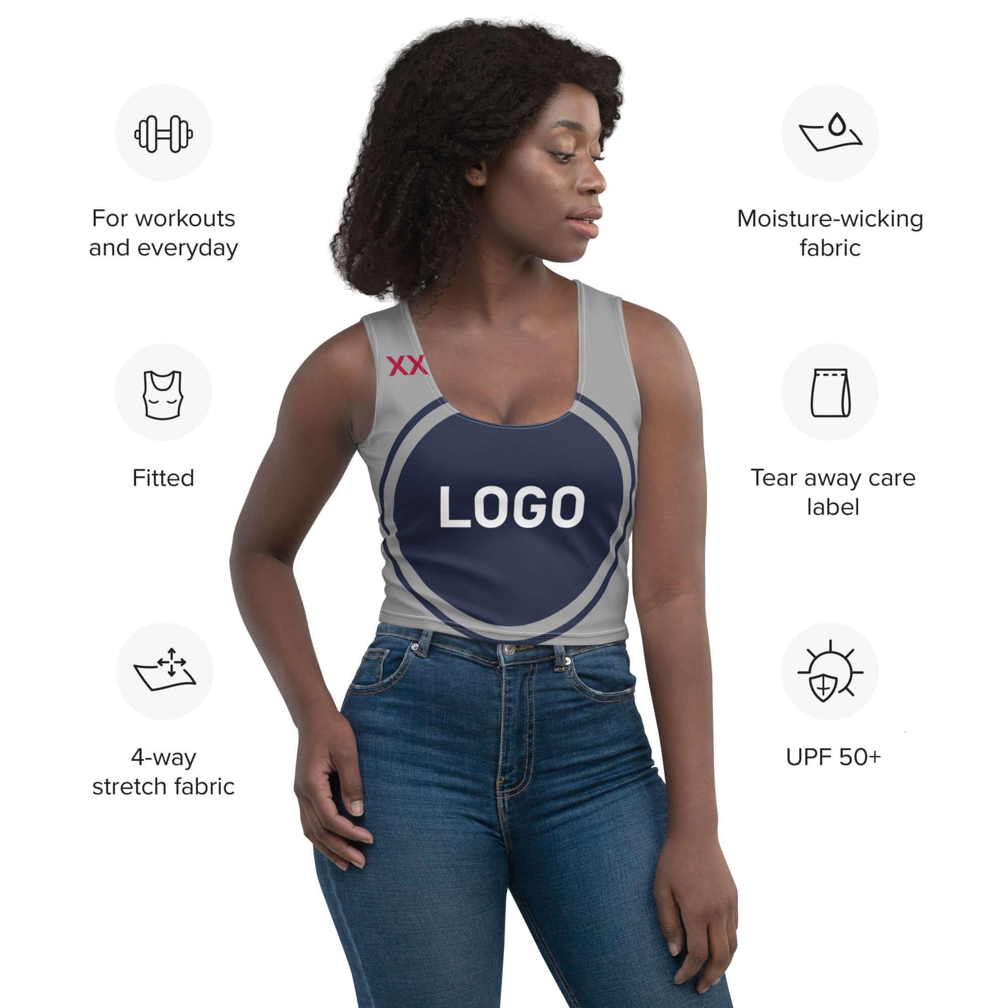 TOV Crop-Top * Damen - Time Of Vibes