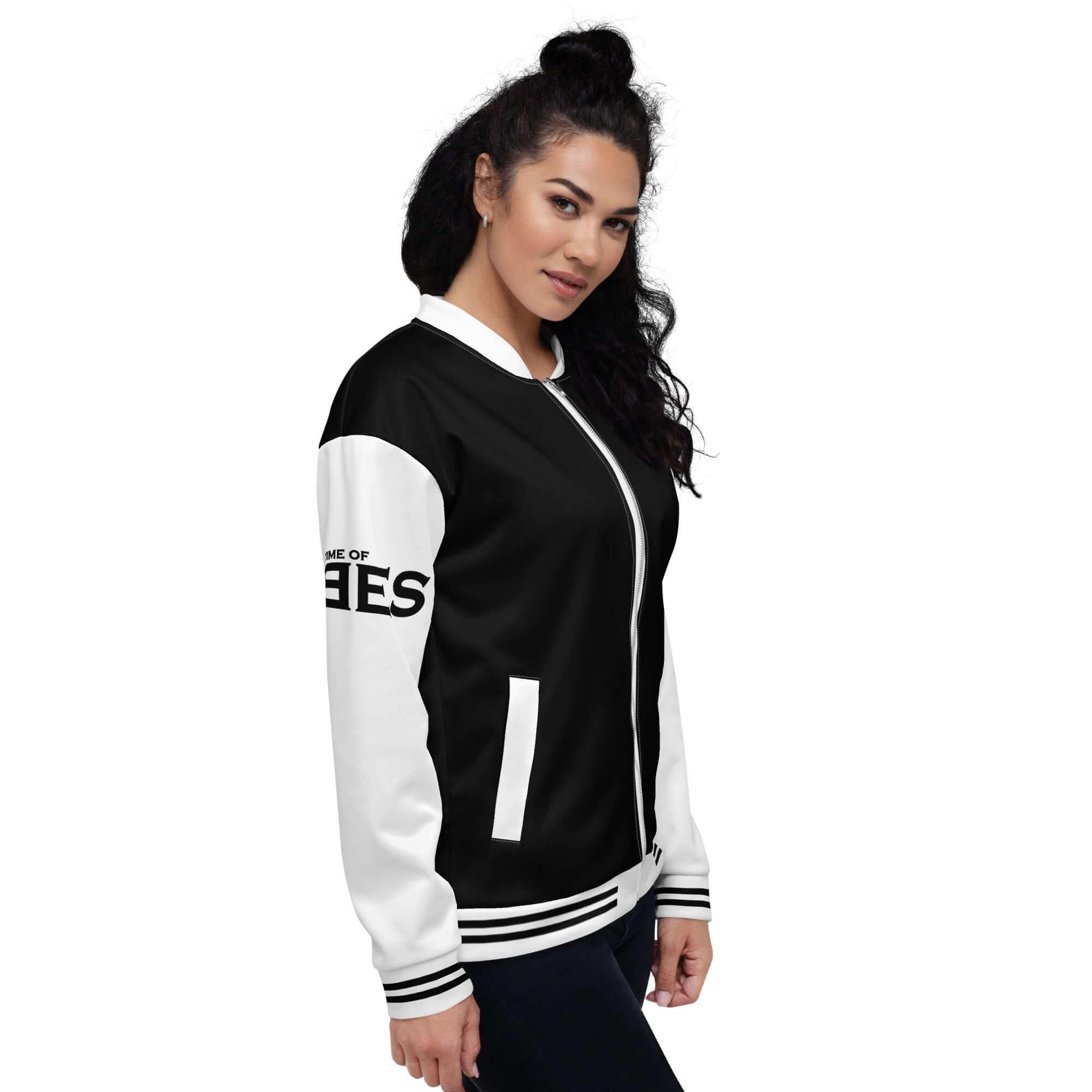 VIBES Jacke | COLLEGE (Schwarz) - Time Of Vibes