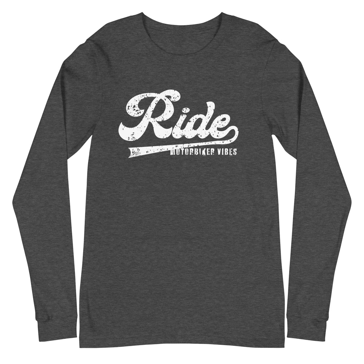 Graues CREWILD Langarmshirt mit weißem &