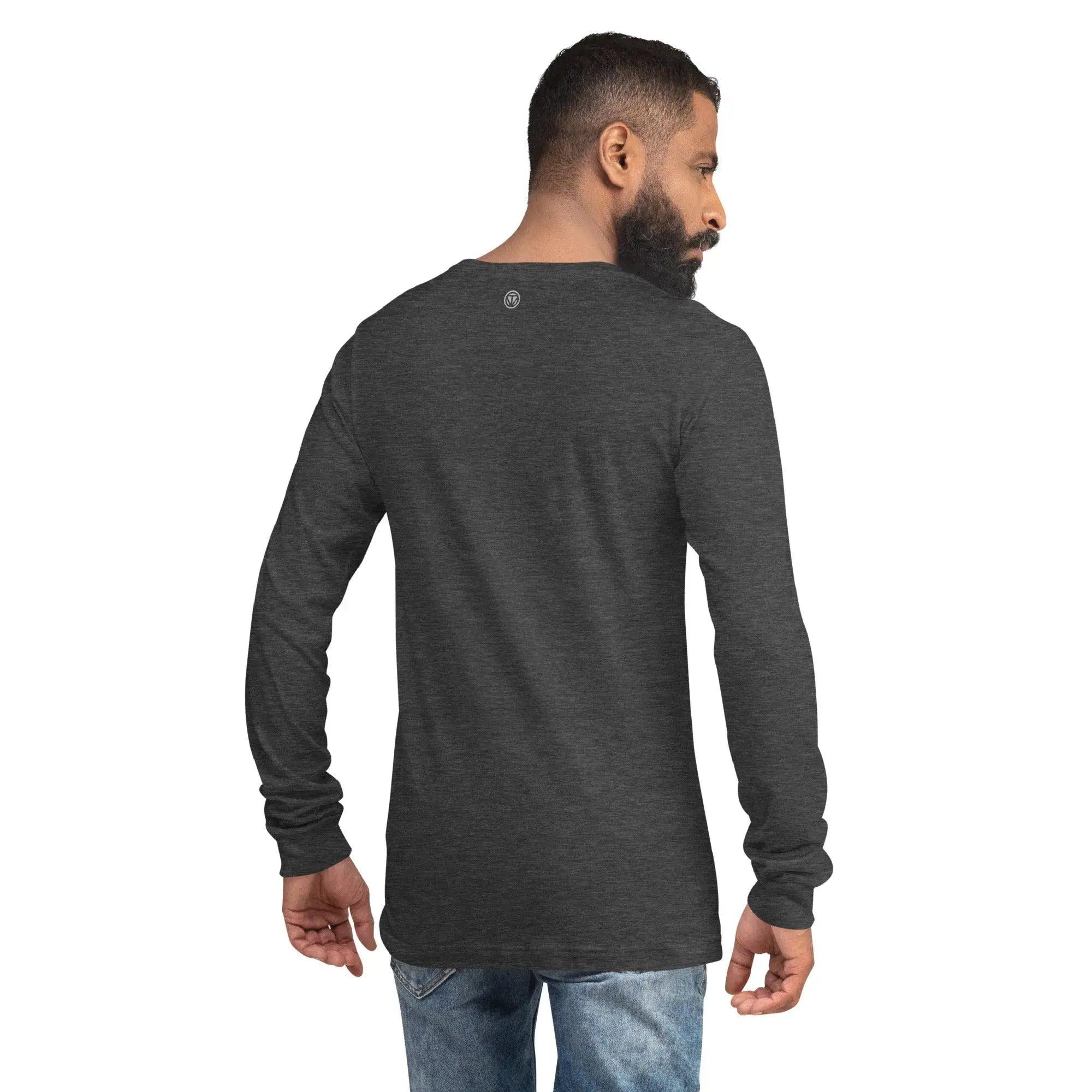 VIBES Langarmshirt TOV (Grau/Weiß) * Unisex - Time Of Vibes