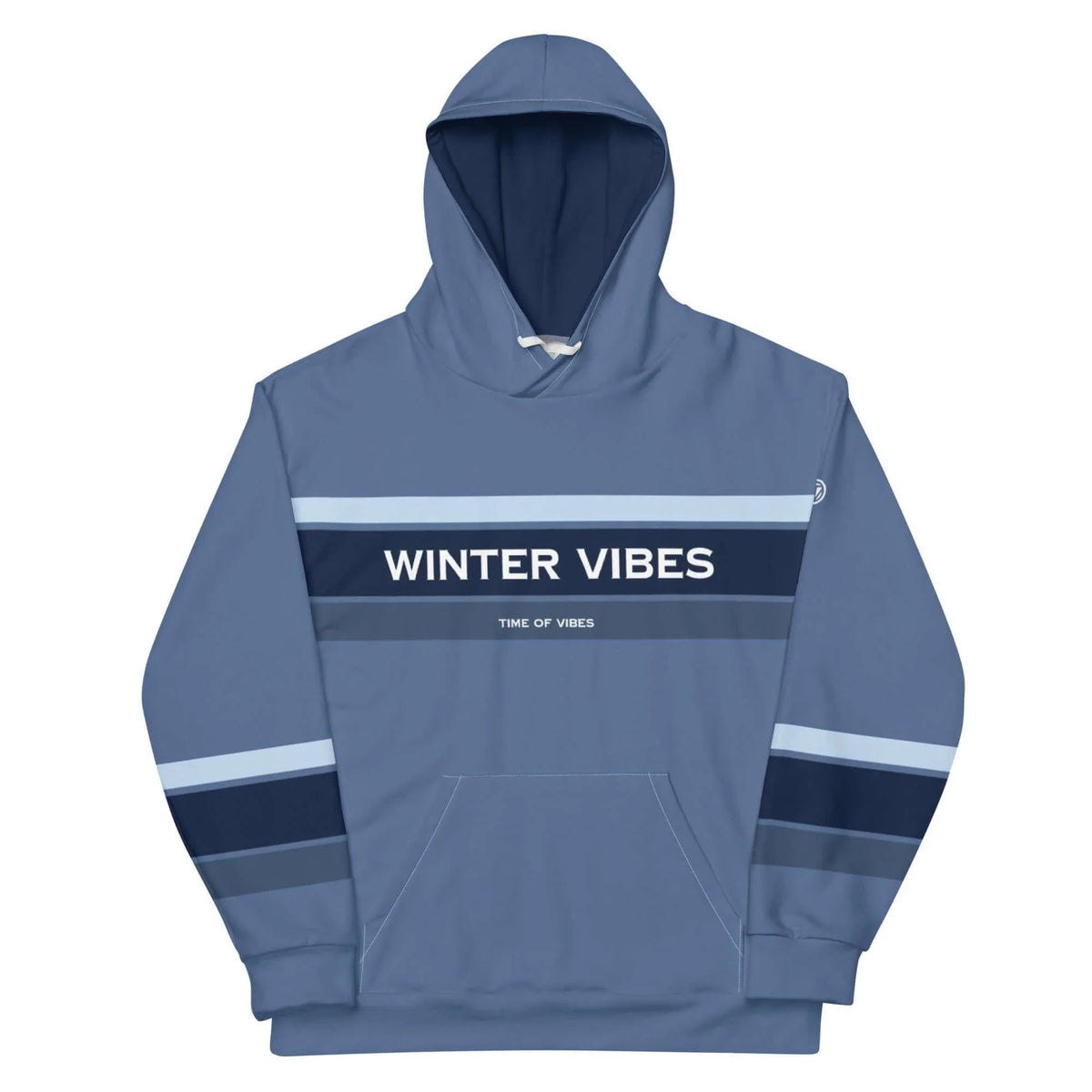 VIBES Premium Hoodie | WINTER (Blau) * Unisex - Time Of Vibes