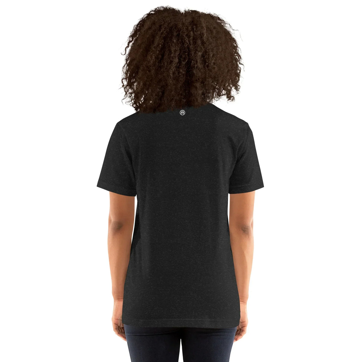 Rückansicht eines schwarzen CREWILD Motorbiking T-Shirts an einer Person