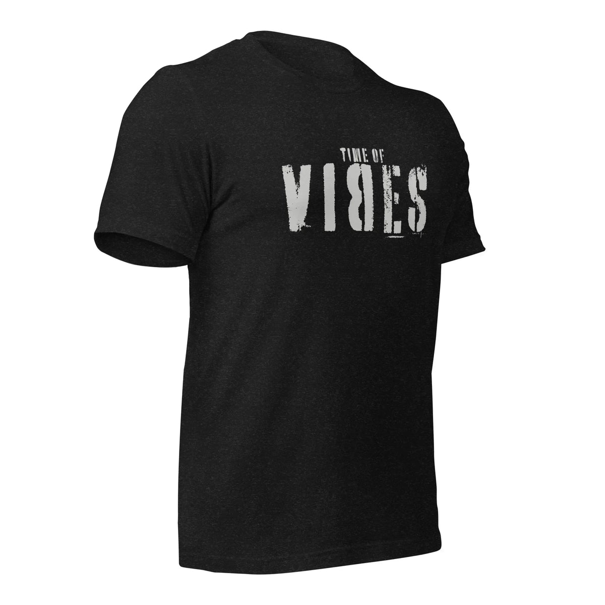 Schwarzes Unisex CREWILD T-Shirt mit silbernem &
