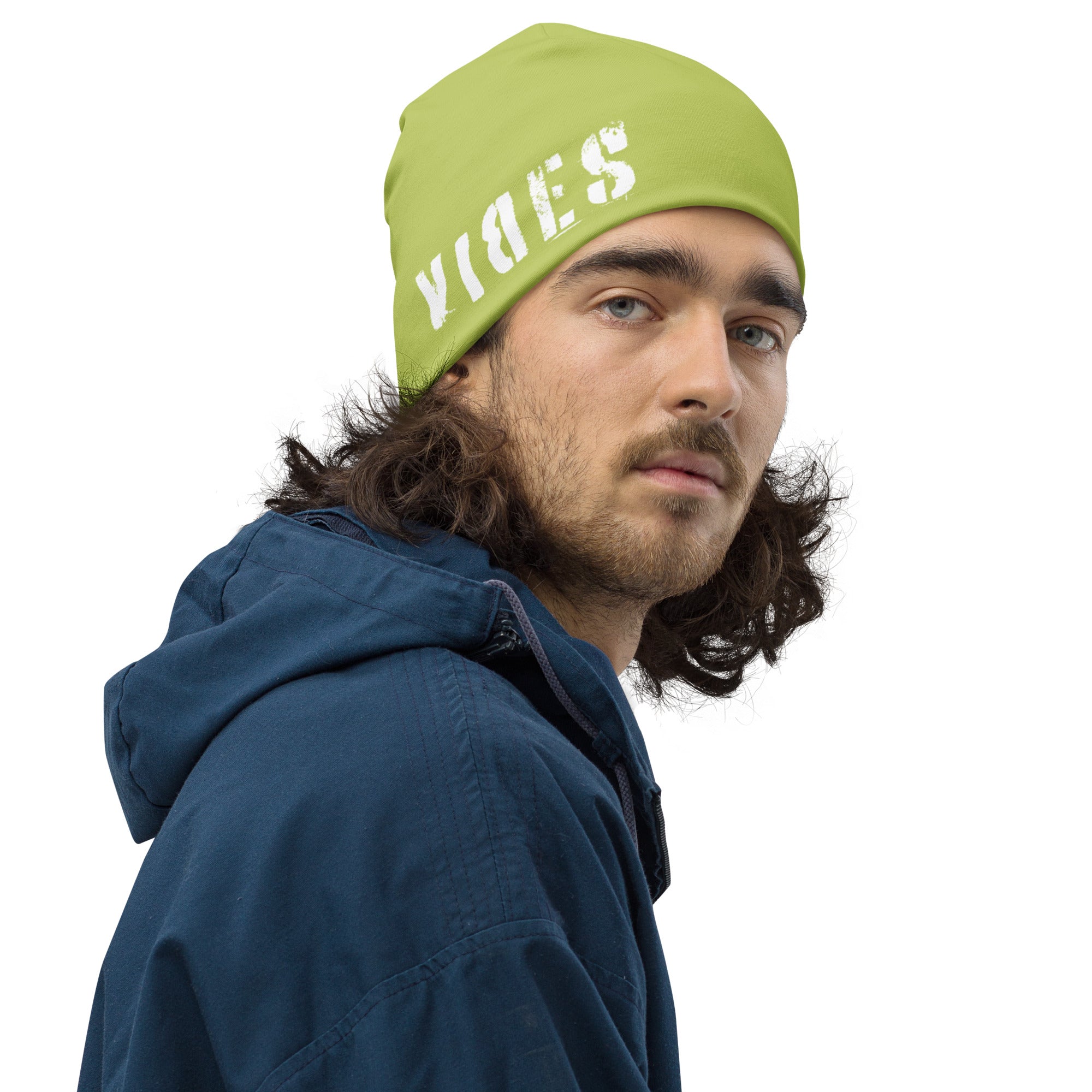 TOV Beanie | VIBES II (Grün/Weiß) * Unisex - Time Of Vibes