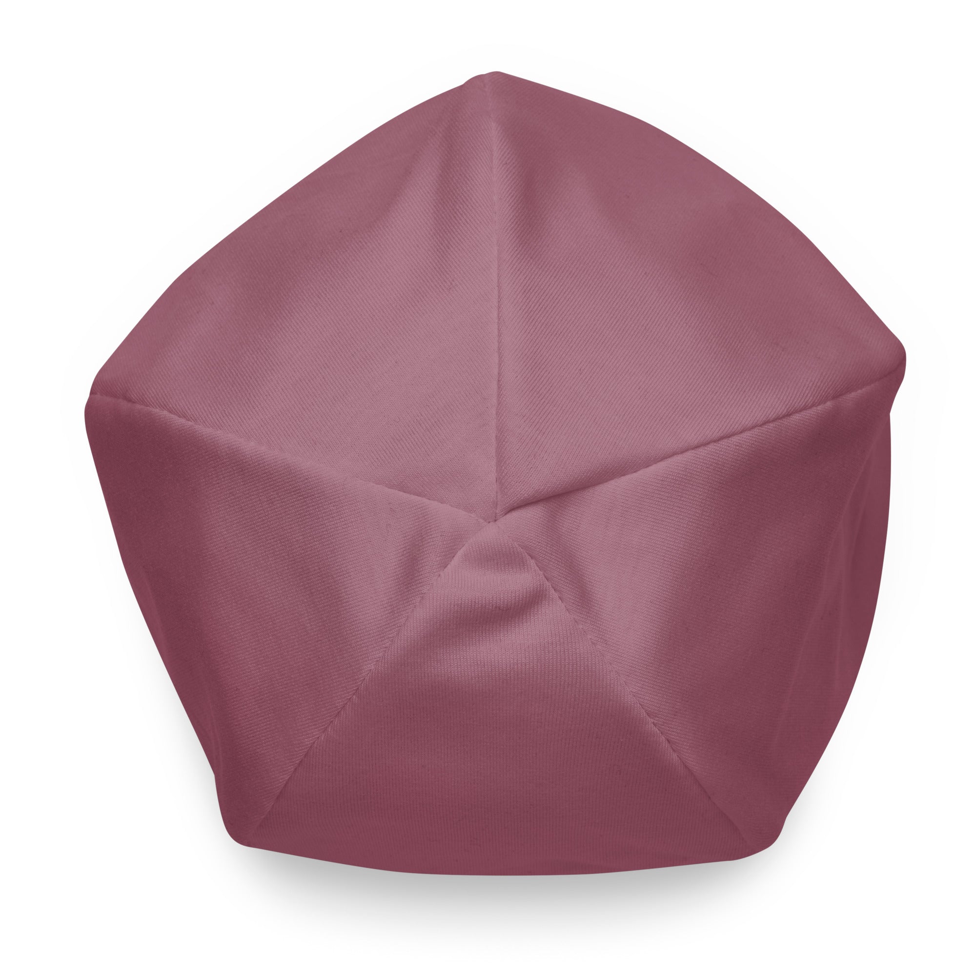 Lila CREWILD Beanie in Unisex-Passform vor weißem Hintergrund
