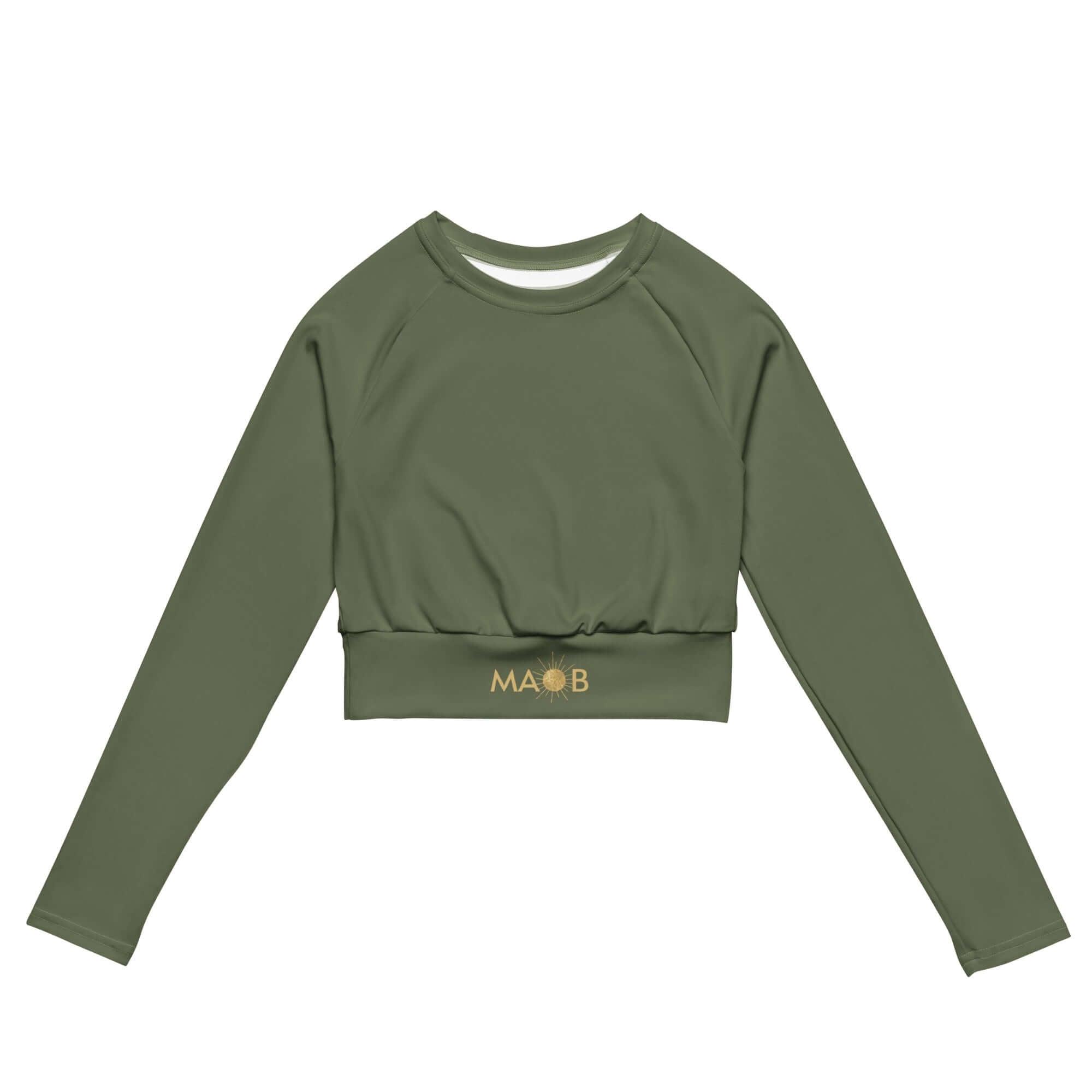 MAOB Langarm Crop-Top | ERDE - Time Of Vibes