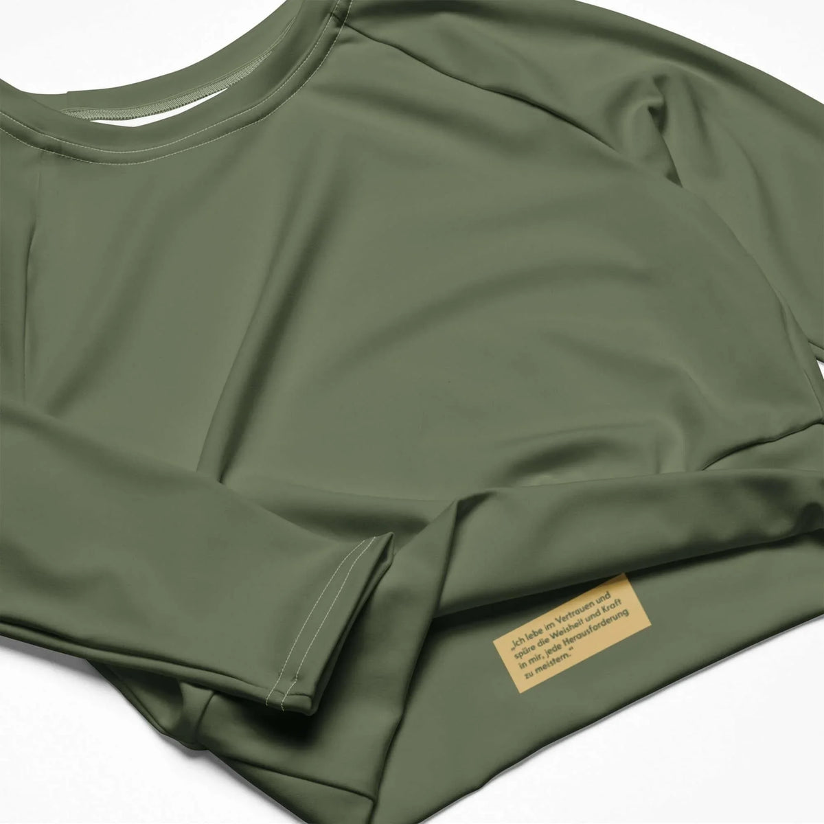MAOB Langarm Crop-Top | ERDE - Time Of Vibes