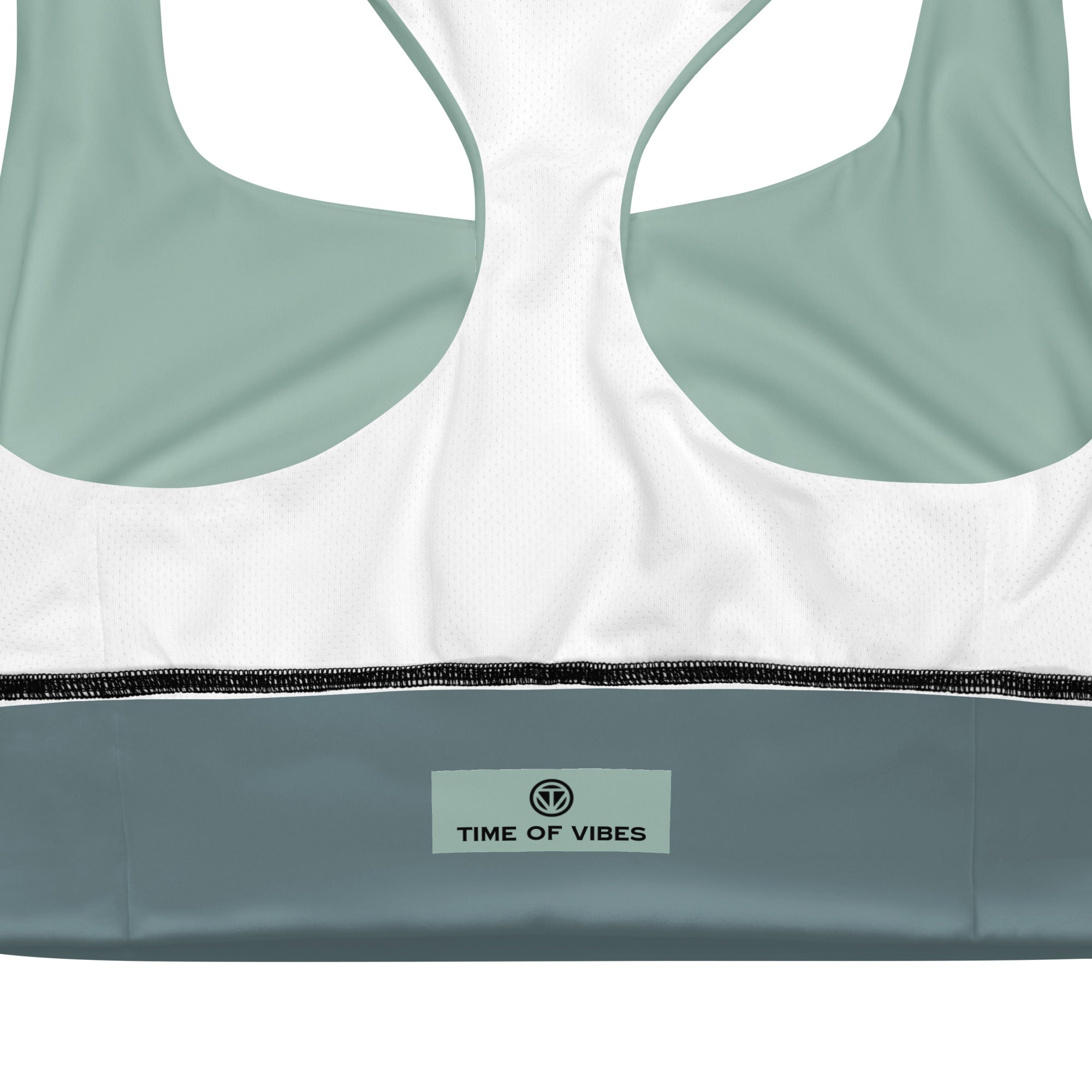 TOV Langer Sport-BH | VIBES (Graublau) - Time Of Vibes