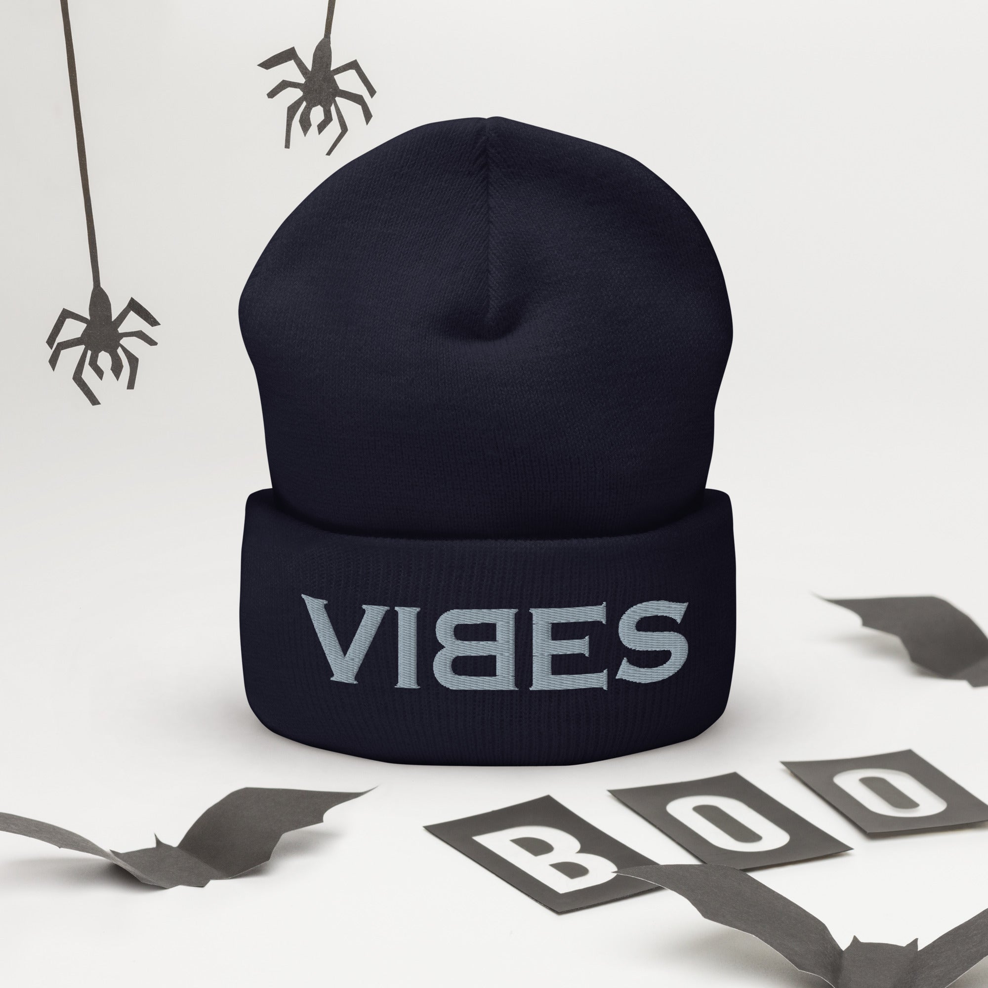 TOV Mütze | VIBES (viele Farben - Grau Bestickt) * Unisex - Time Of Vibes