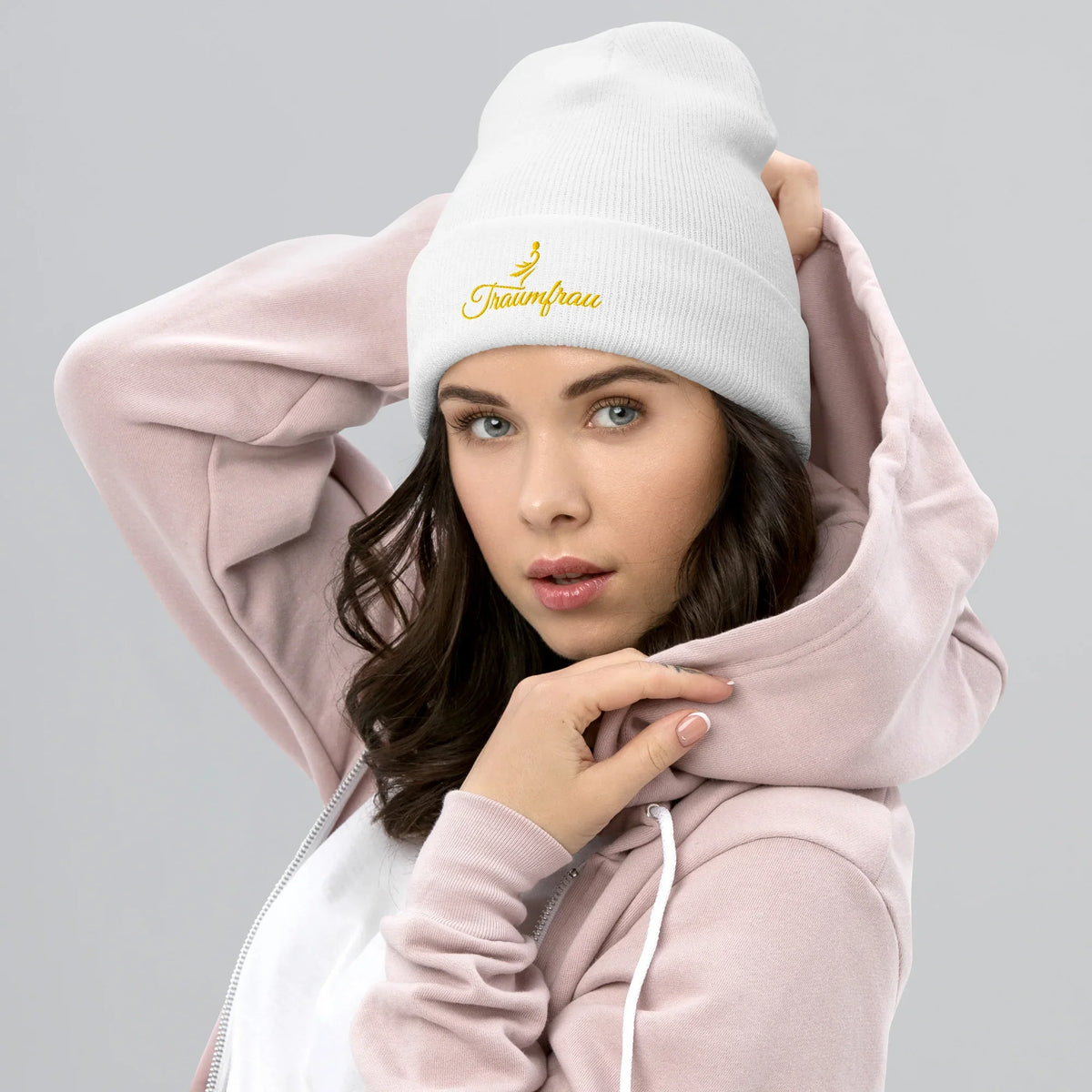 TOV Stoff-Beanie | TRAUMFRAU (viele Farben) - Time Of Vibes