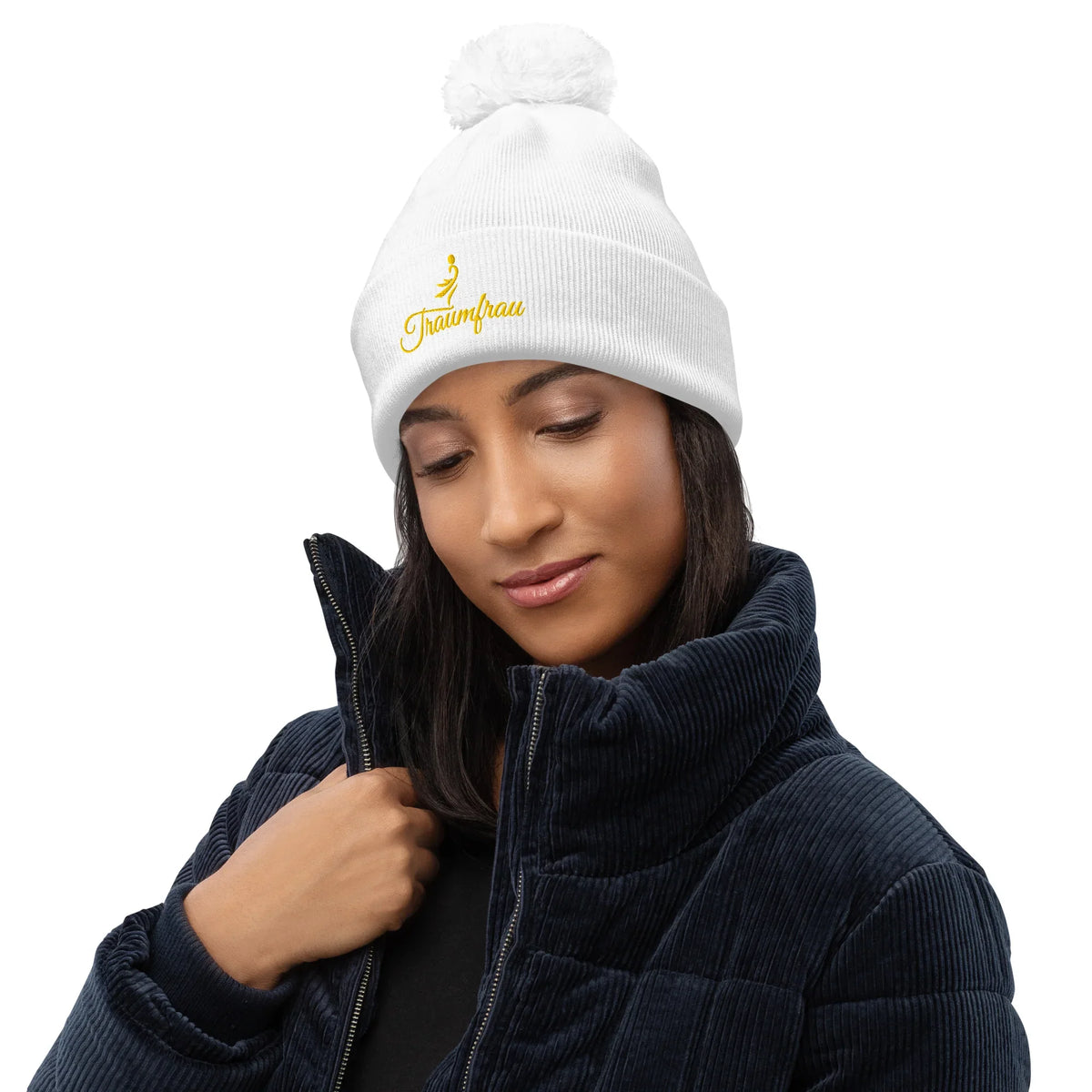 TOV Bommel-Beanie | TRAUMFRAU (viele Farben) - Time Of Vibes