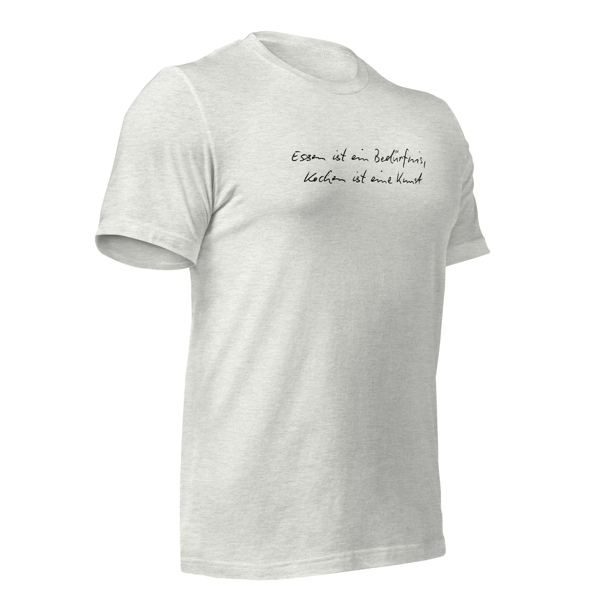 Weißes Unisex T-Shirt von CREWILD mit dem Aufdruck &