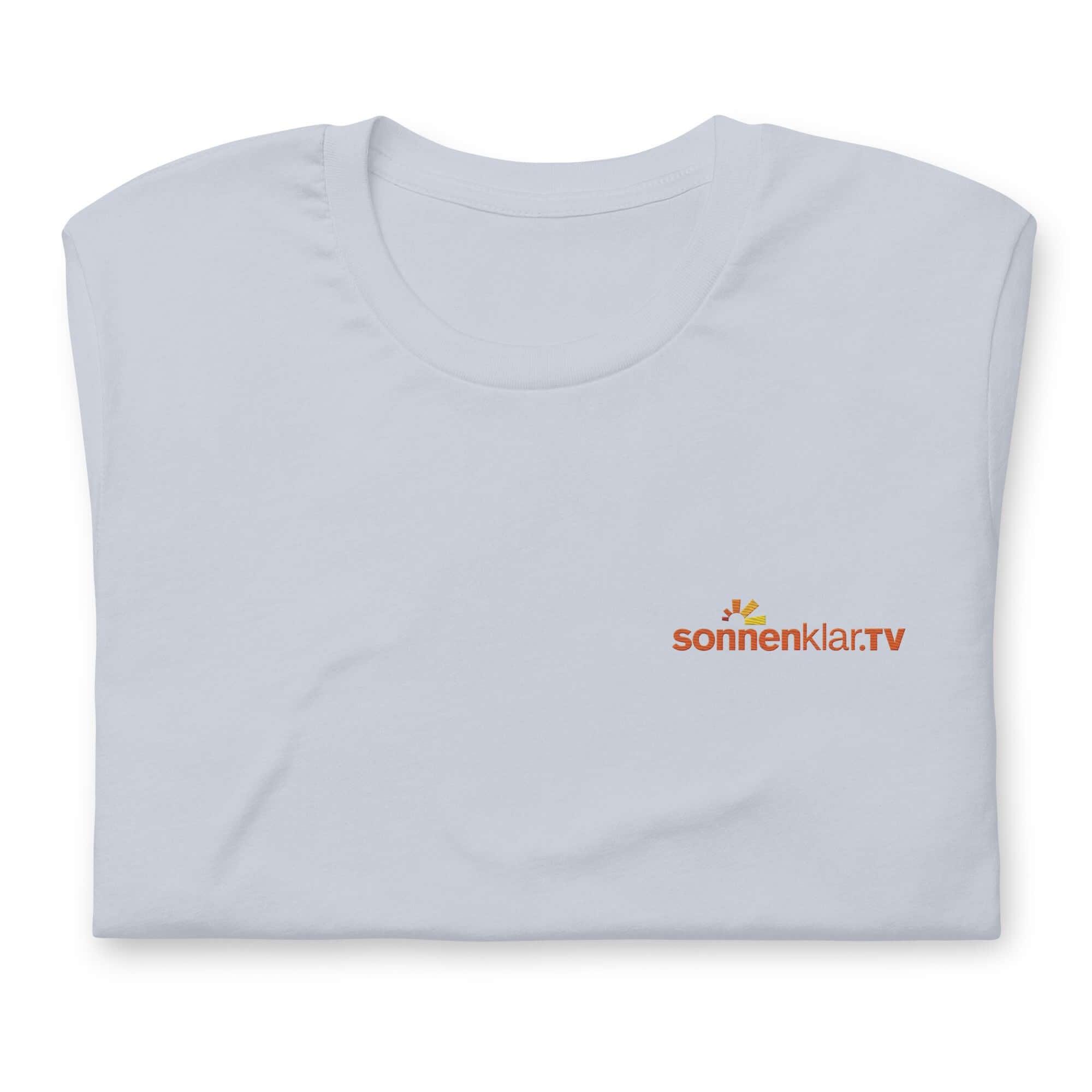 SONNENKLAR Unisex cotton t-shirt 02 (bestickt) - Time Of Vibes