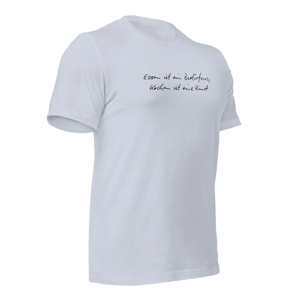 Weißes Unisex T-Shirt von CREWILD mit dem Spruch &