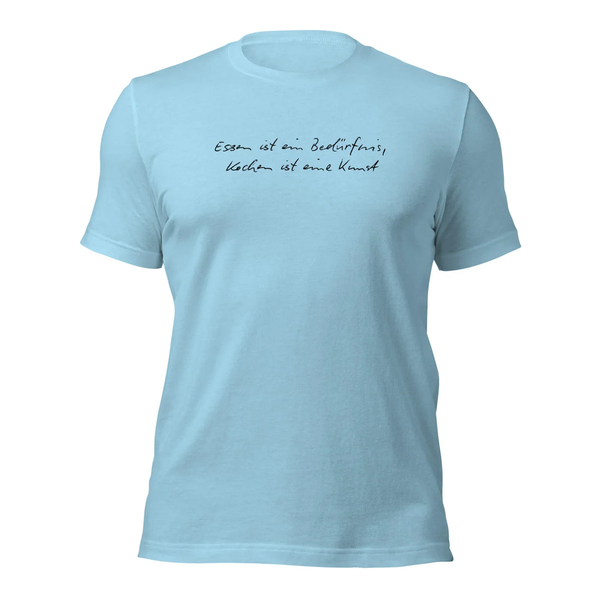 Hellblaues CREWILD Unisex T-Shirt mit dem Schriftzug &
