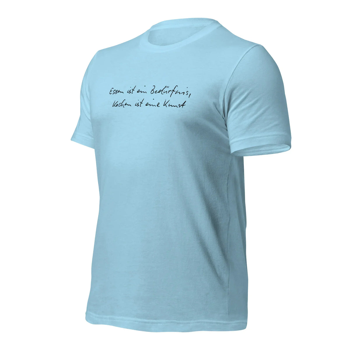 Hellblaues CREWILD Unisex T-Shirt mit dem Aufdruck &