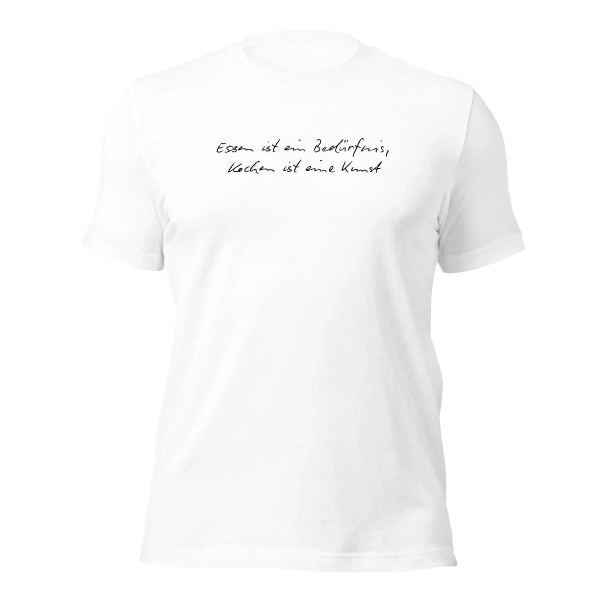Weißes Unisex T-Shirt von CREWILD mit dem Schriftzug &