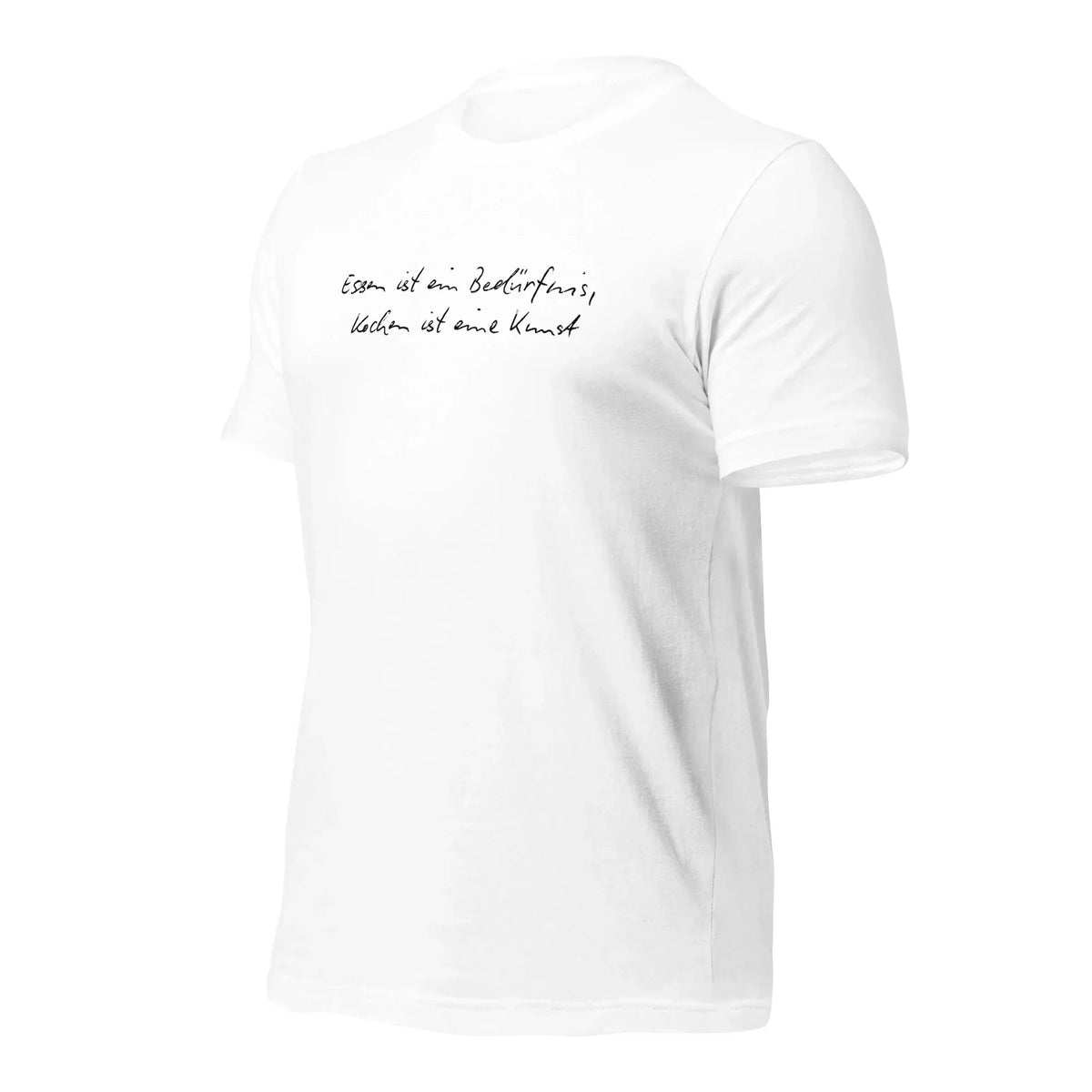Weißes Unisex T-Shirt von CREWILD mit dem Schriftzug &