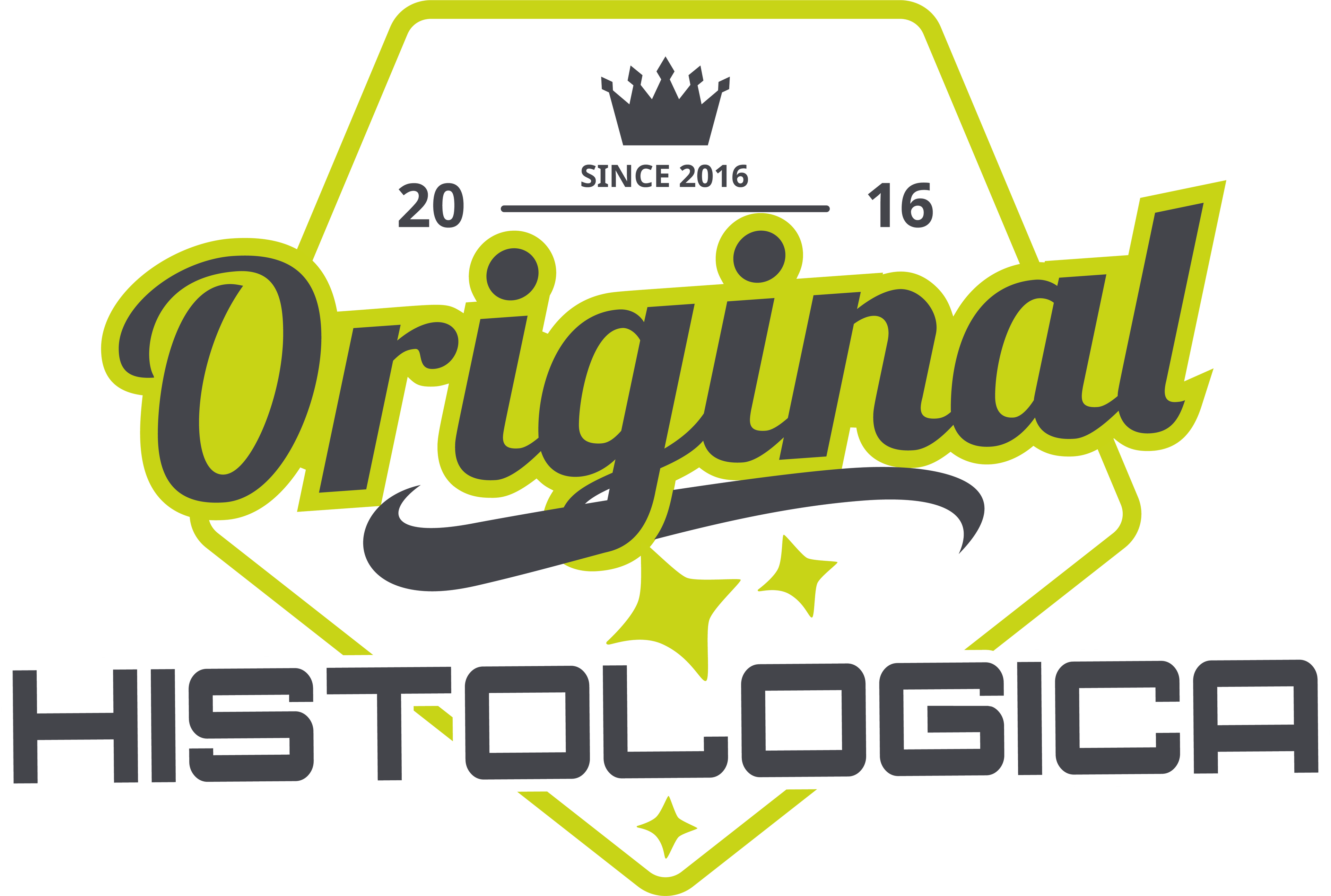 Original Historlogica Logo mit Krone und Sternen, seit 2016