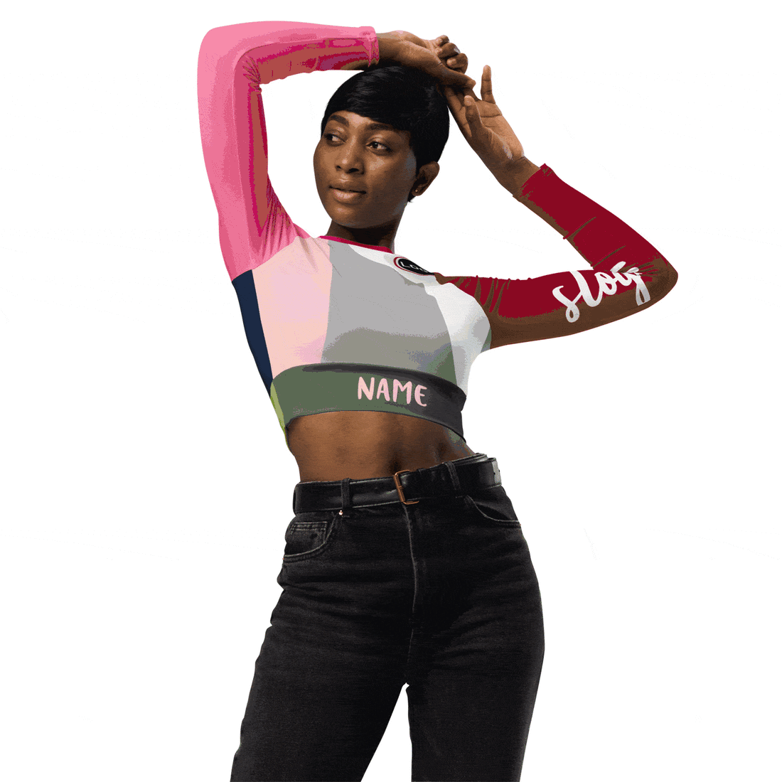 Langarm Crop-Top * Damen - CREWILD