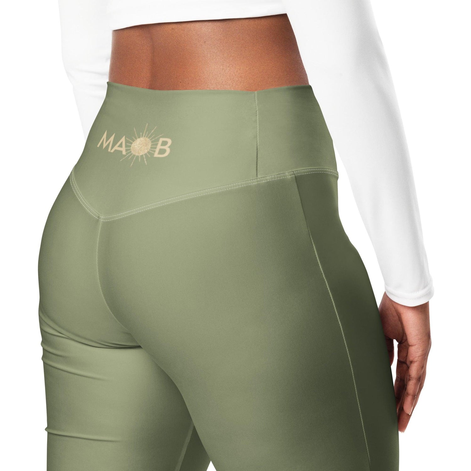 MAOB Leggins mit Schlag | Erde - Time Of Vibes