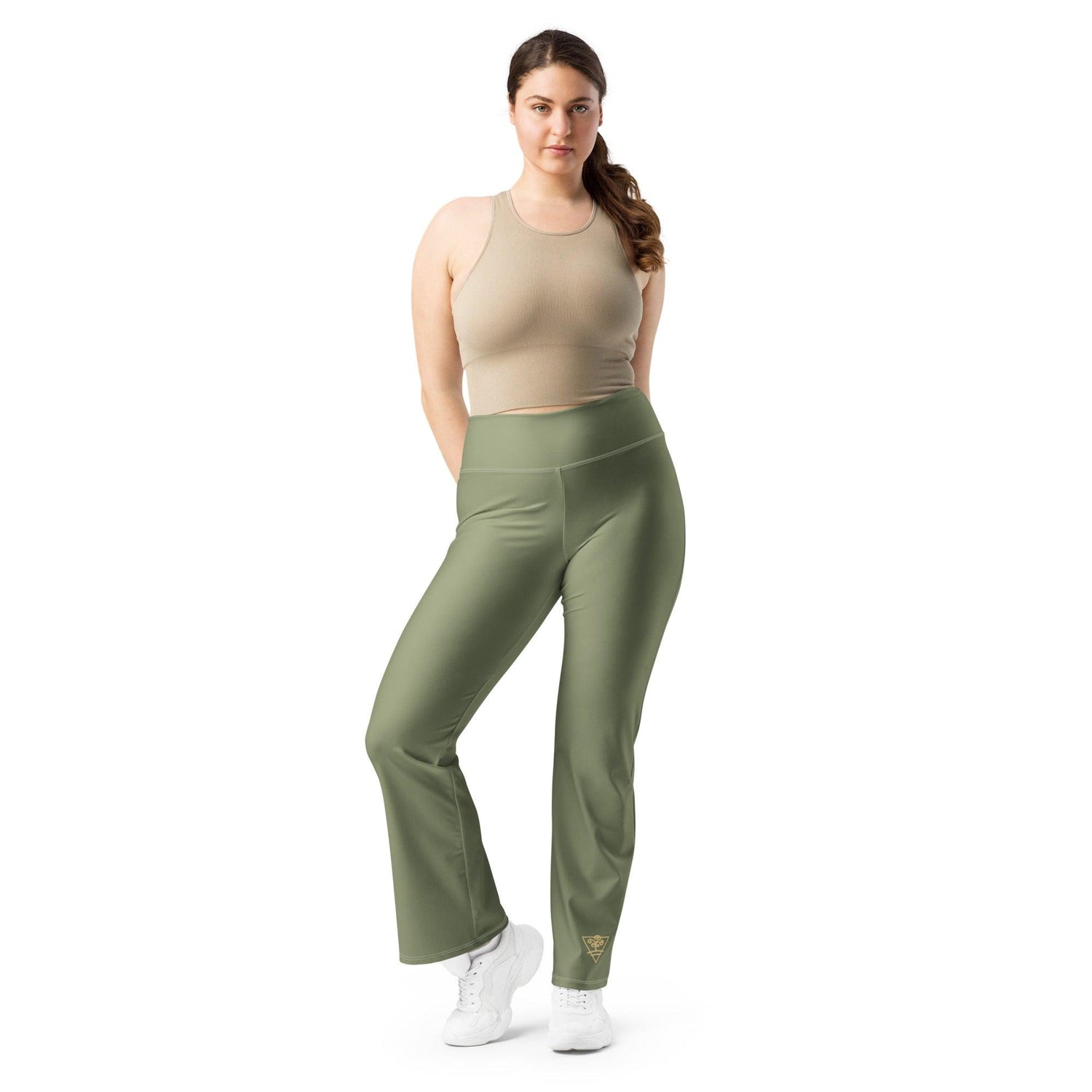 MAOB Leggins mit Schlag | Erde - Time Of Vibes
