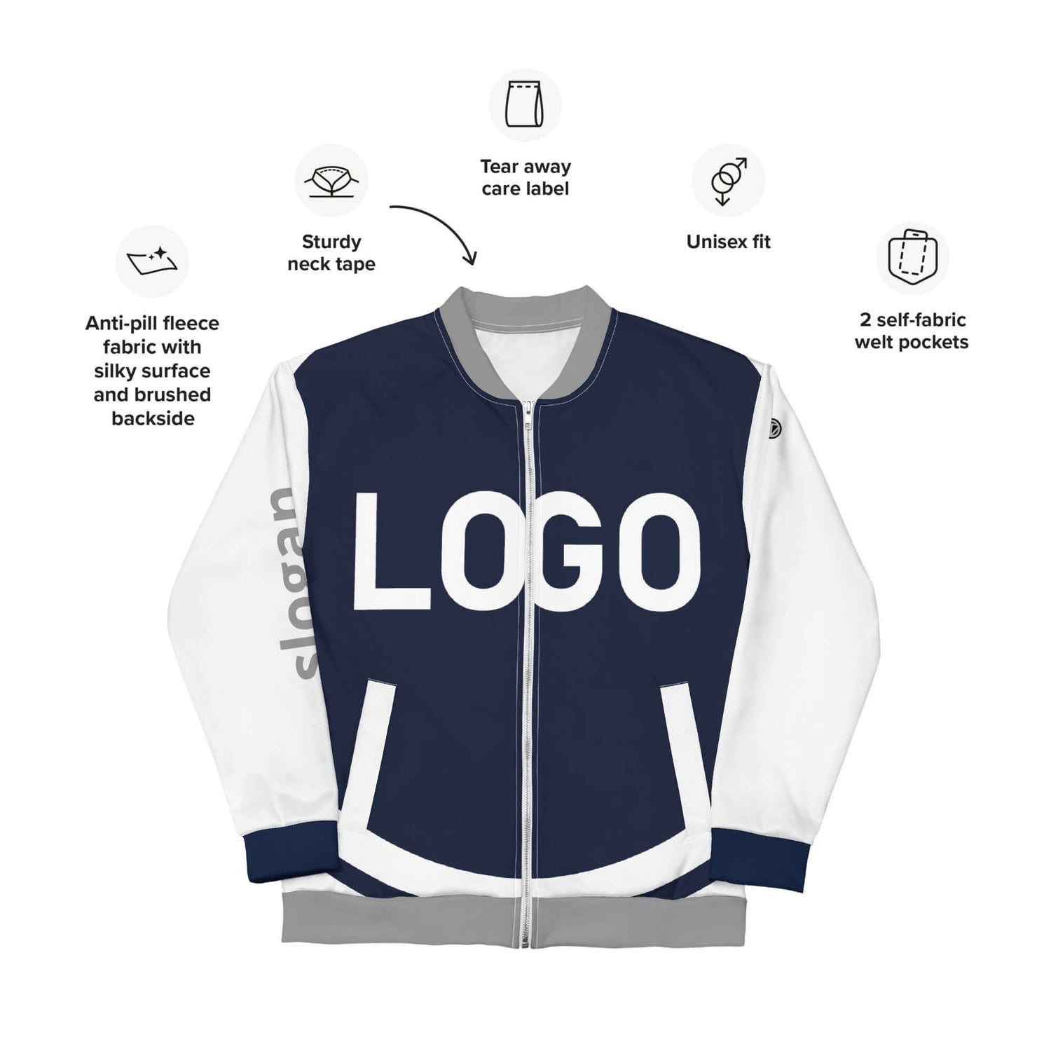 TOV Blouson - College Jacke * Unisex - Time Of Vibes