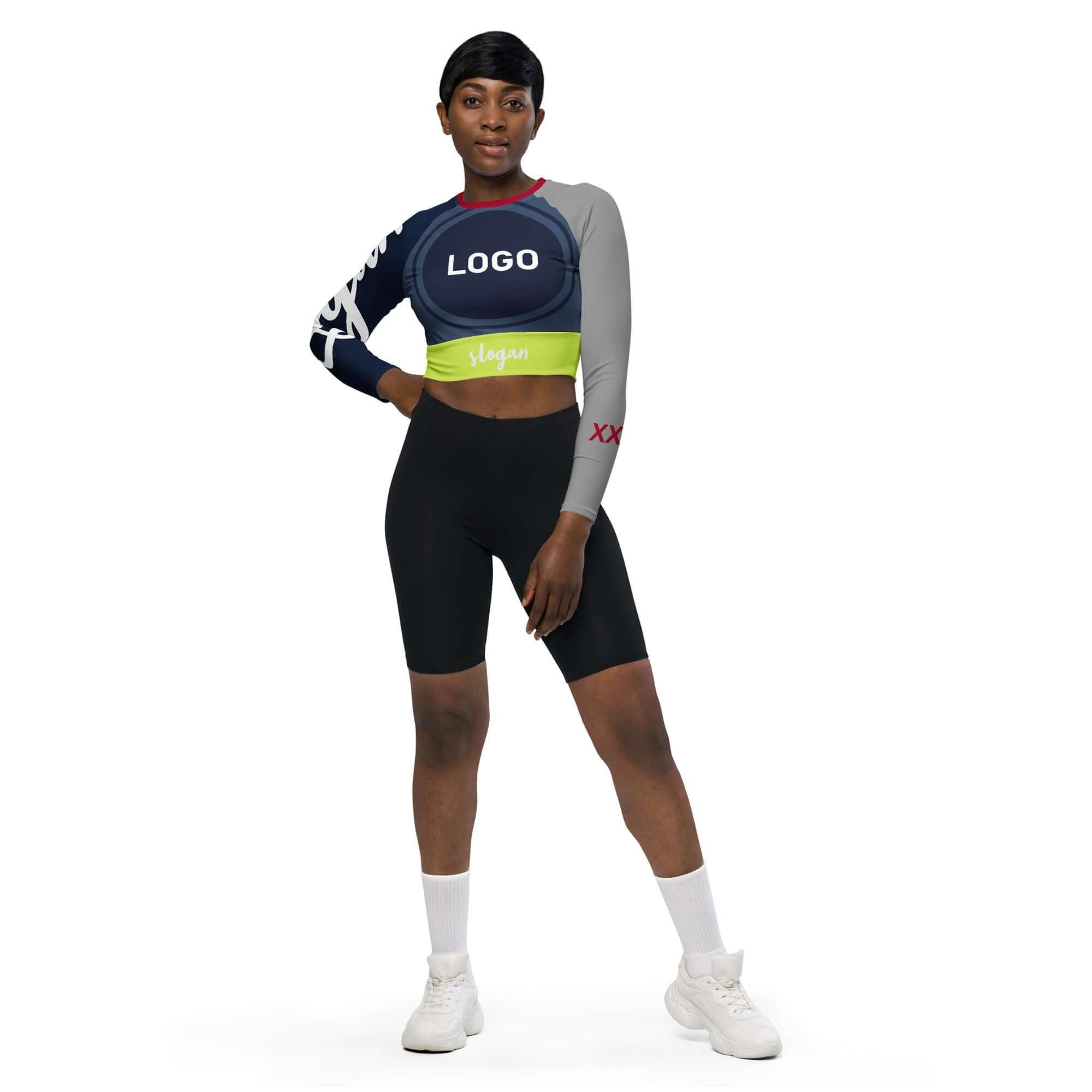 TOV Langarm Crop-Top * Damen - Time Of Vibes
