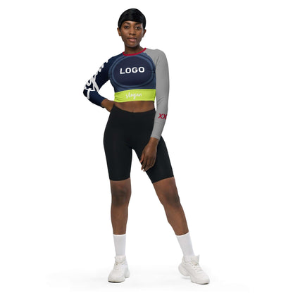 TOV Langarm Crop-Top * Damen - Time Of Vibes