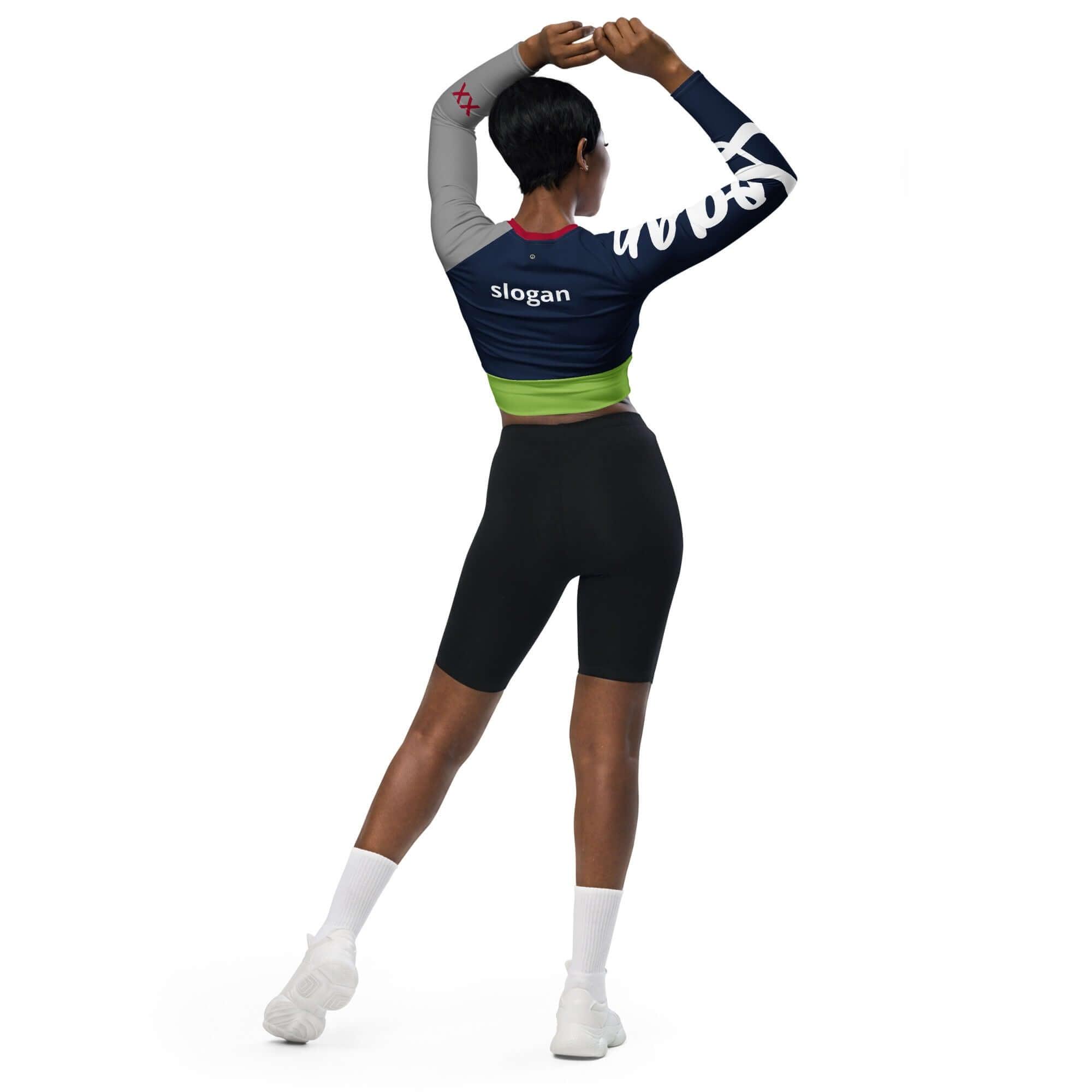 TOV Langarm Crop-Top * Damen - Time Of Vibes