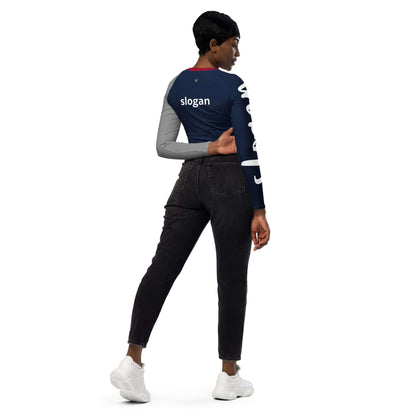 TOV Langarm Crop-Top * Damen - Time Of Vibes