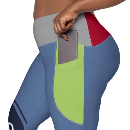 TOV Leggins mit Taschen * Damen - Time Of Vibes