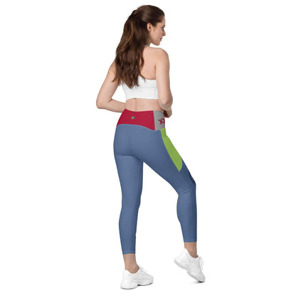 TOV Leggins mit Taschen * Damen - Time Of Vibes