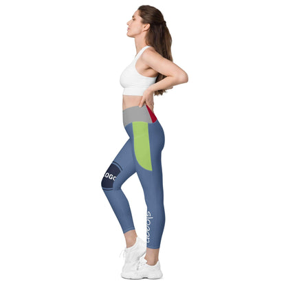 TOV Leggins mit Taschen * Damen - Time Of Vibes