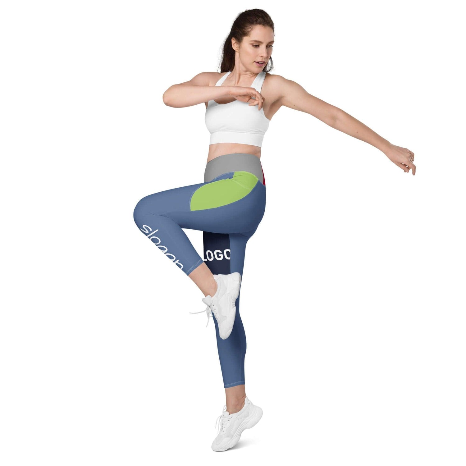 TOV Leggins mit Taschen * Damen - Time Of Vibes