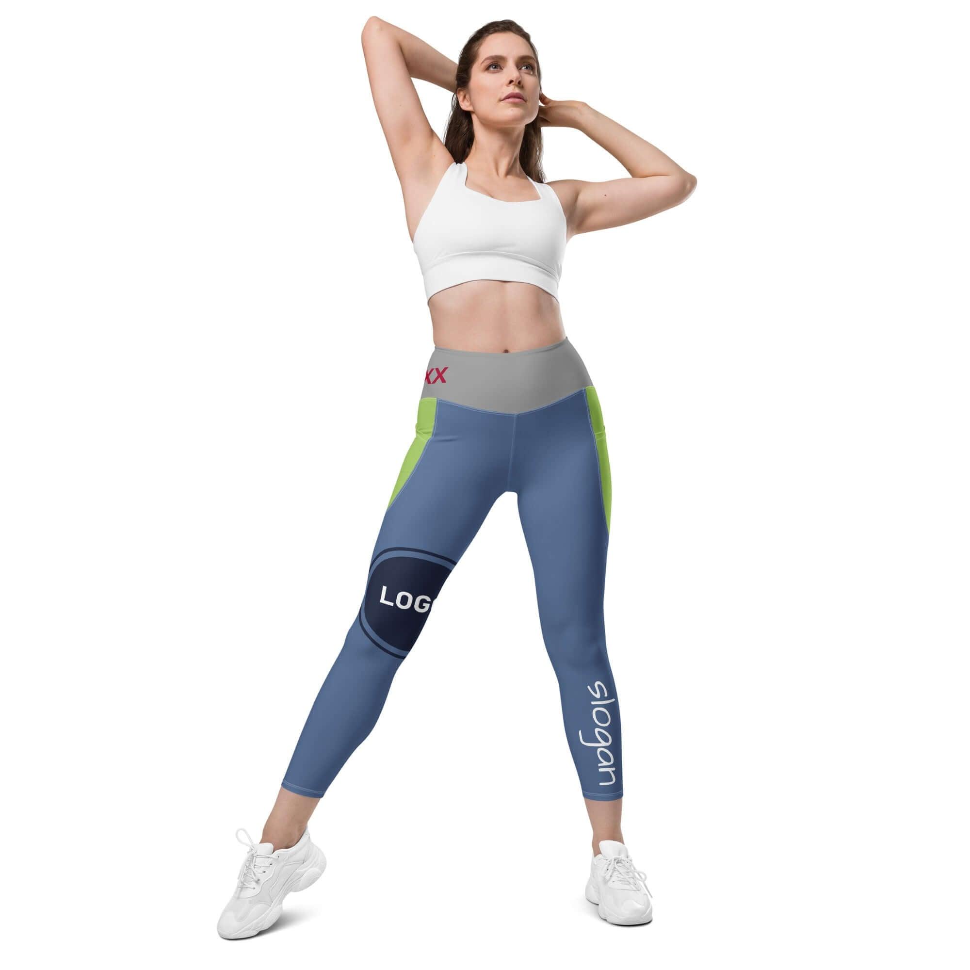 TOV Leggins mit Taschen * Damen - Time Of Vibes