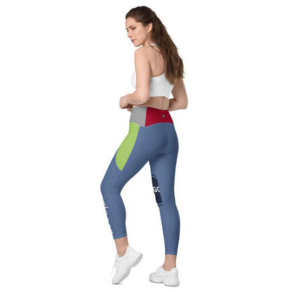 TOV Leggins mit Taschen * Damen - Time Of Vibes