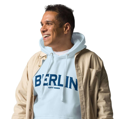 VIBES Hoodie City | BERLIN (Hellblau/Blau) * Unisex - Time Of Vibes