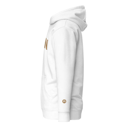 VIBES Hoodie City | BERLIN (Weiß/Gold) * Unisex - Time Of Vibes