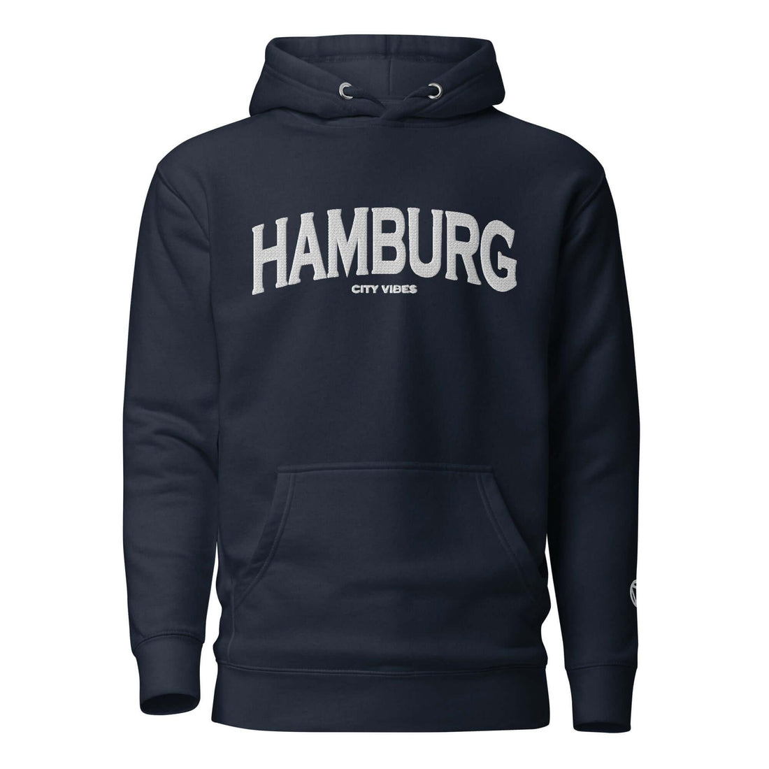VIBES Hoodie City | HAMBURG (Blau/Weiß) * Unisex - Time Of Vibes