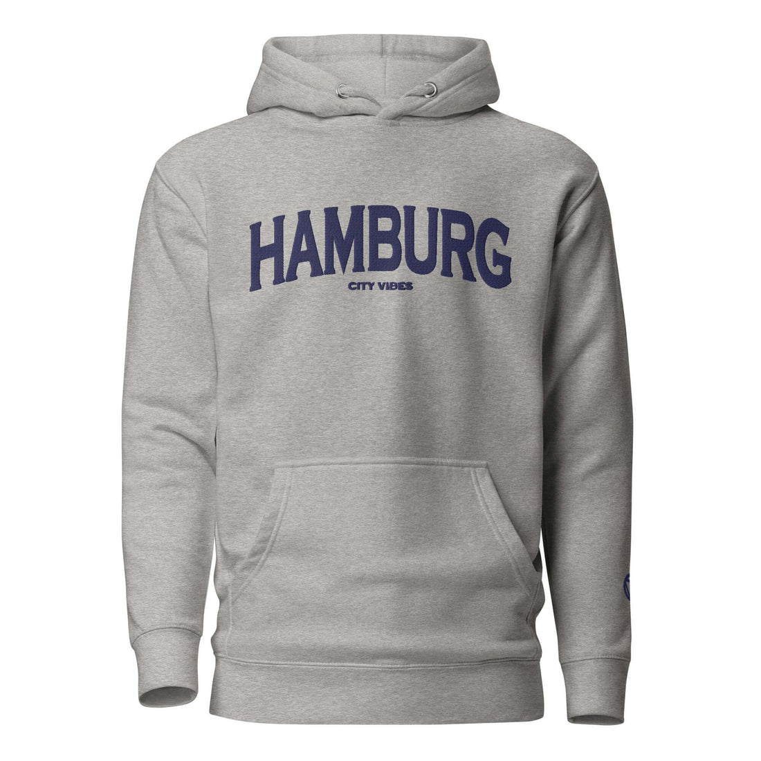 VIBES Hoodie City | HAMBURG (Grau/Blau) * Unisex - Time Of Vibes