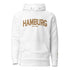 VIBES Hoodie City | HAMBURG (Weiß/Gold) * Unisex - Time Of Vibes