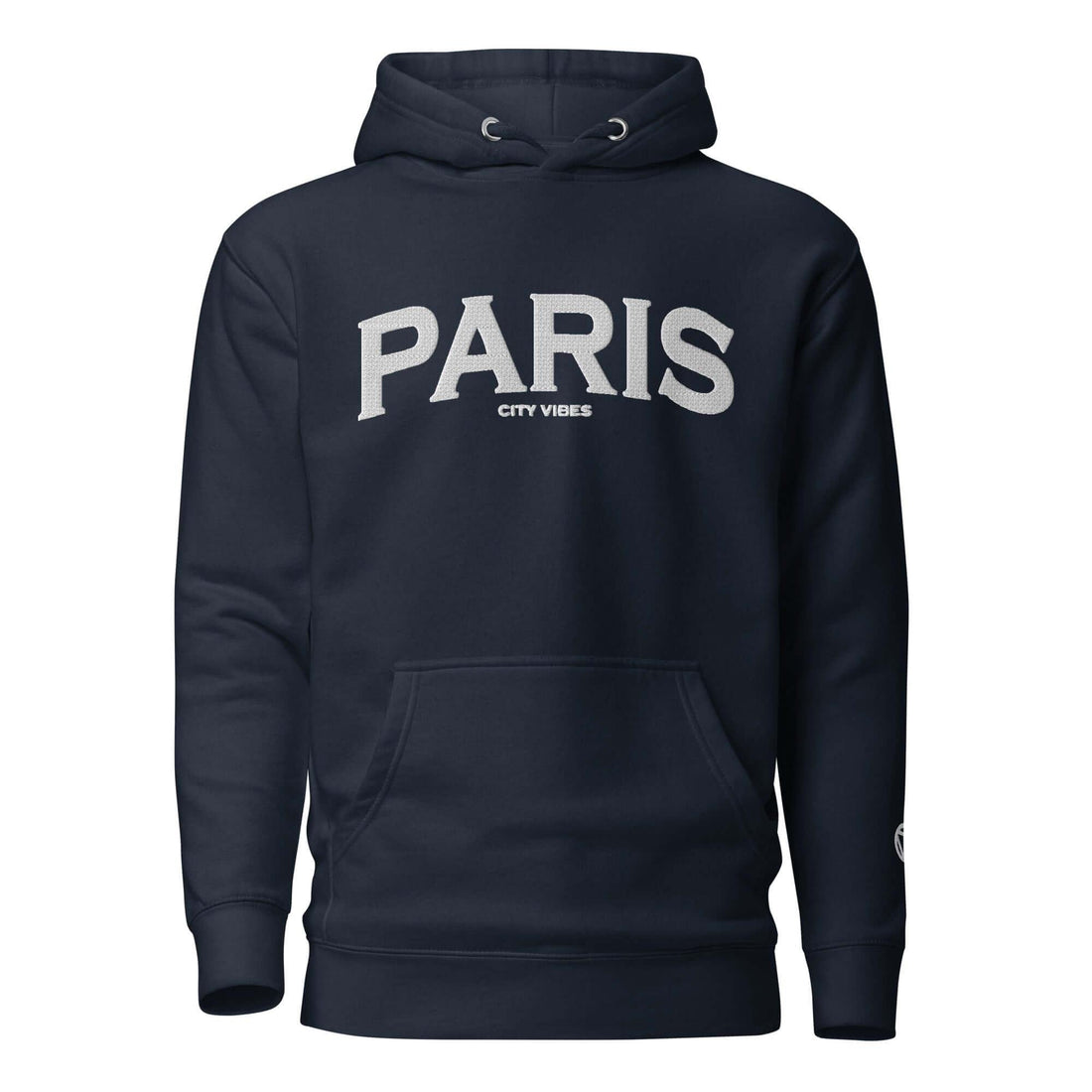 VIBES Hoodie City | PARIS (Navy/Weiß) * Unisex - Time Of Vibes