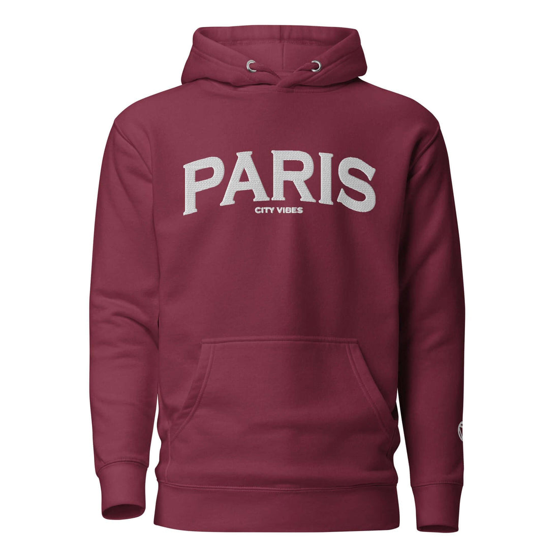 VIBES Hoodie City | PARIS (Rot/Weiß) * Unisex - Time Of Vibes