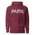 VIBES Hoodie City | PARIS (Rot/Weiß) * Unisex - Time Of Vibes
