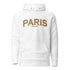 VIBES Hoodie City | PARIS (Weiß/Gold) * Unisex - Time Of Vibes
