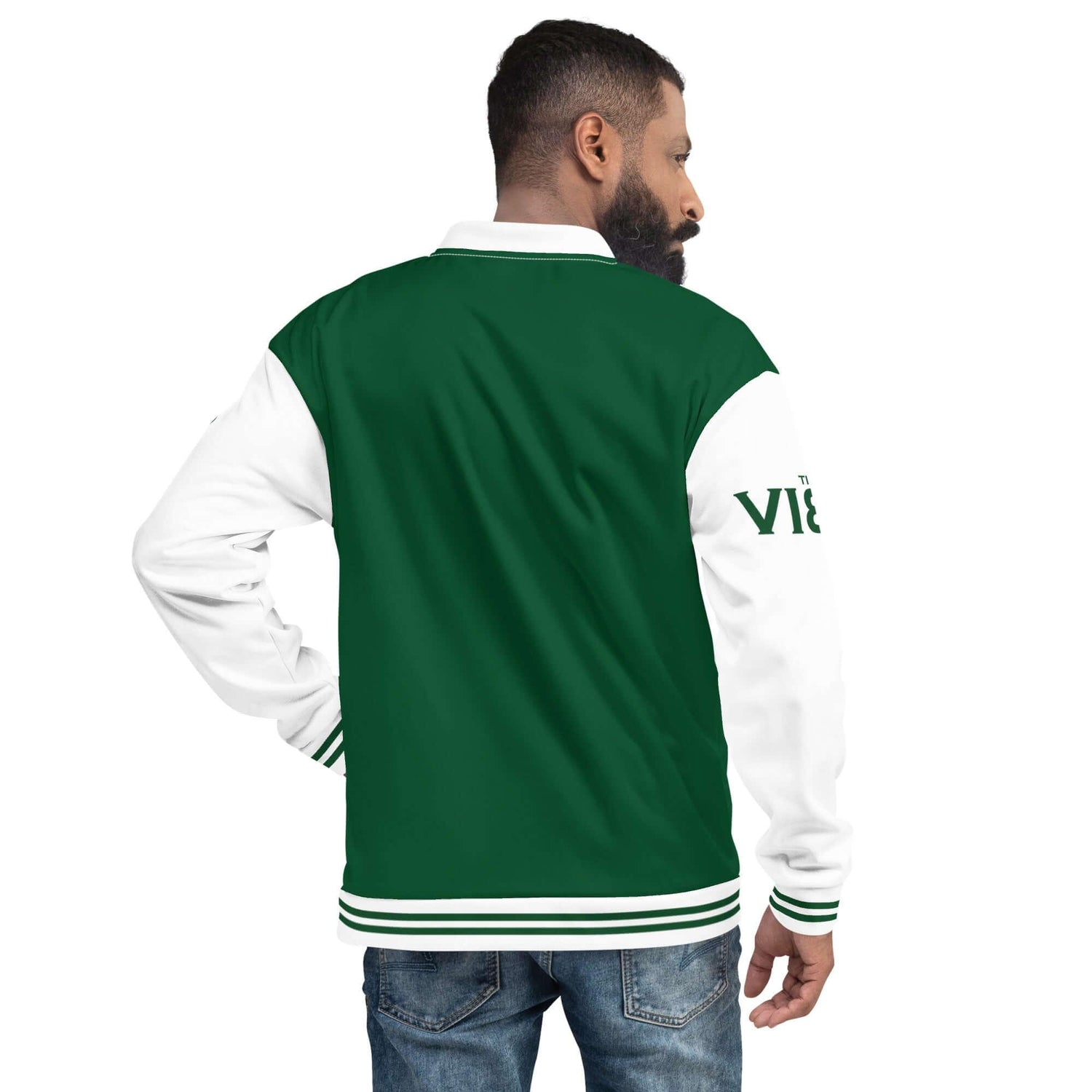 VIBES Jacke | COLLEGE (Grün) - Time Of Vibes